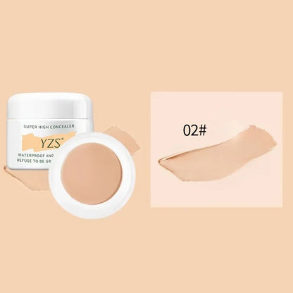 Waterproof and Long-lasting High Concealer That Perfectly Covers Scars, Dark Spots and Tattoos for a Flawless Skin Look Makeup