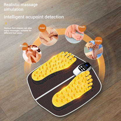 Foot Massage Machine Foot Massager Pulse Micro Current Foot Massager Foot Massage Pad Muscle Stimulator  Sandalias Beauty Health