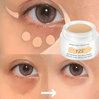 Waterproof and Long-lasting High Concealer That Perfectly Covers Scars, Dark Spots and Tattoos for a Flawless Skin Look Makeup
