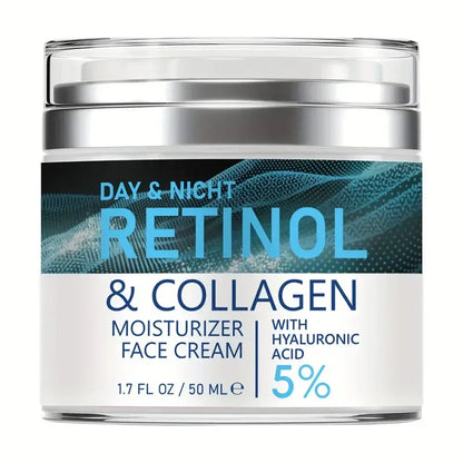 Face Skin Care Retinol Collagen Complex Cream Deeply Moisturizes Firming Nourishes Rejuvenating Smoothing Beauty Health
