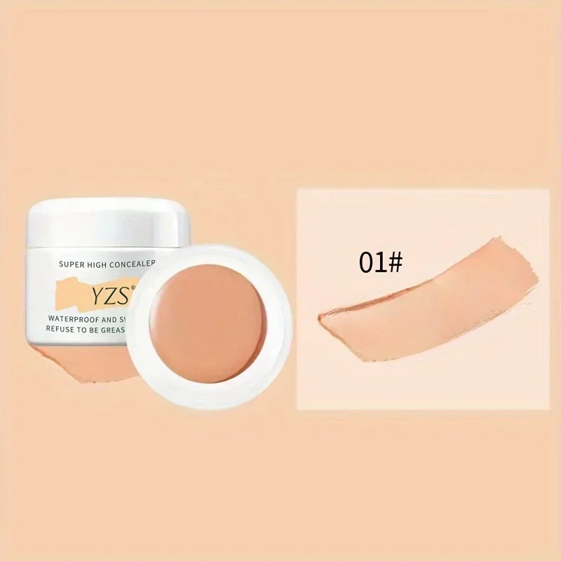 Waterproof and Long-lasting High Concealer That Perfectly Covers Scars, Dark Spots and Tattoos for a Flawless Skin Look Makeup