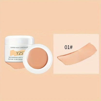 Waterproof and Long-lasting High Concealer That Perfectly Covers Scars, Dark Spots and Tattoos for a Flawless Skin Look Makeup