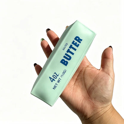 Butter Stick Squishy Stress Ball Fidget Toy Crunchy Squeeze round Blocks Anti Stress ASMR Hand Relaxation Gift for Stress Relief